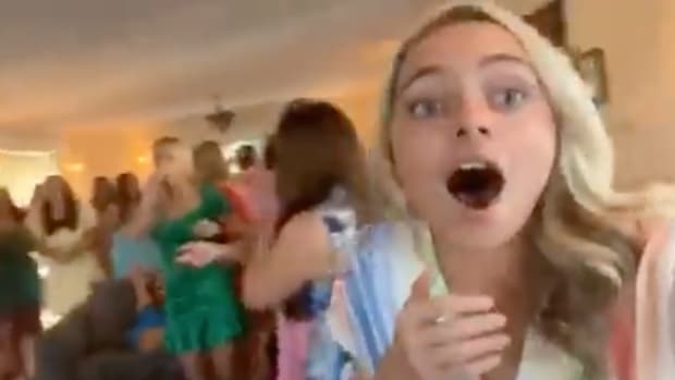Sorority reaction to loss goes viral.
