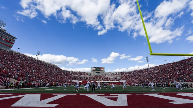 A general view of the Indiana Hoosiers' stadium.