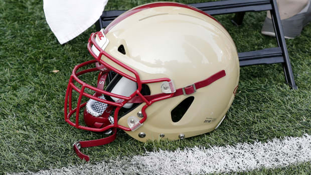Boston College helmet