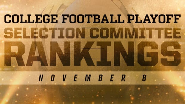 College Football Playoff top 10 rankings.