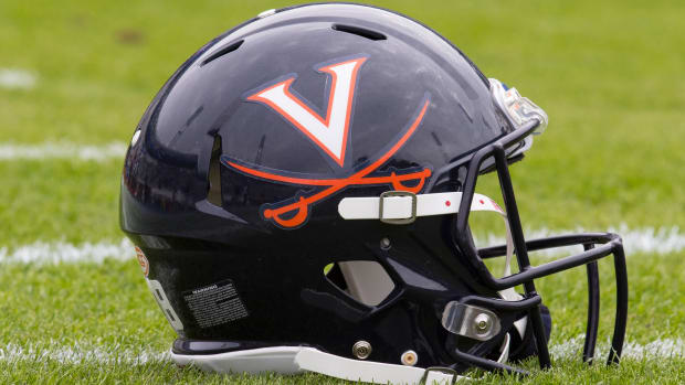 Virginia Cavaliers helmet
