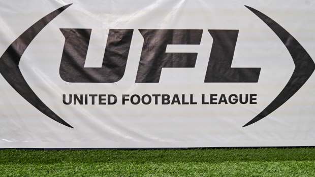 The UFL logo banner