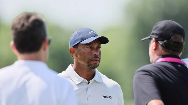 Tiger Woods at the PGA Championship.