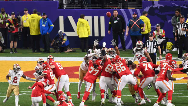 Chiefs star Harrison Butker.