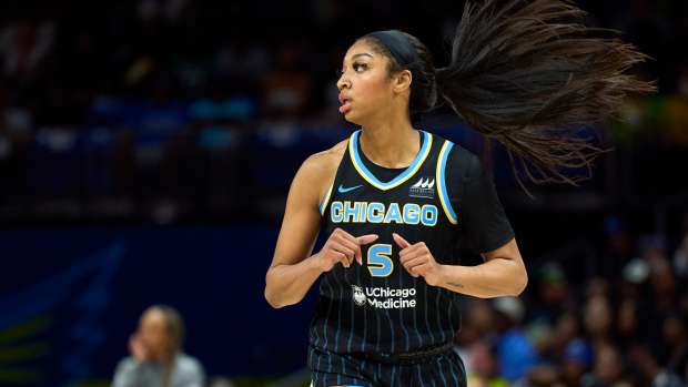 Angel Reese for the Chicago Sky.