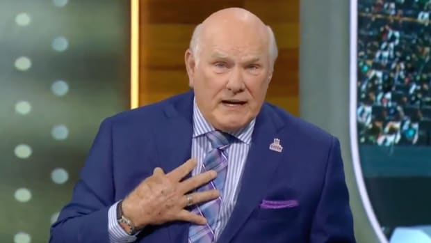 Terry Bradshaw talking about Taylor Swift.