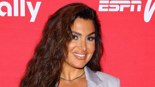 ESPN Host Molly Qerim on the red carpet.