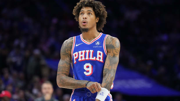 Kelly Oubre Jr. #9 of the Philadelphia 76ers