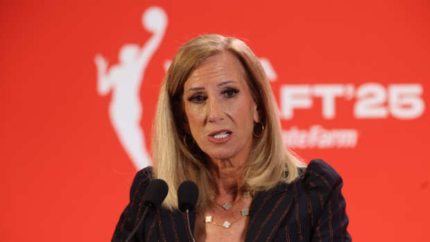 WNBA commissioner Cathy Engelbert.