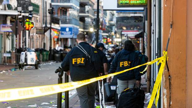 FBI investigating the French Quarter.