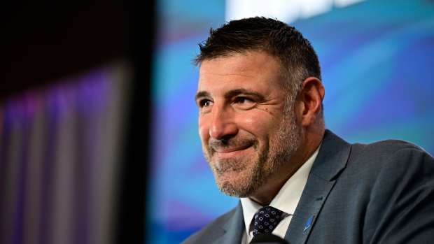 New England Patriots head coach Mike Vrabel.