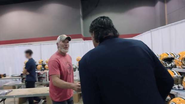 Brett Favre Mark Gastineau confrontation