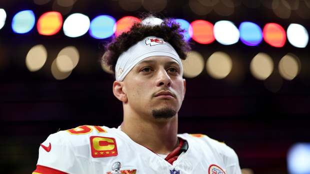 Patrick Mahomes in New Orleans.