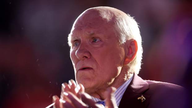 Terry Bradshaw at Super Bowl 59.