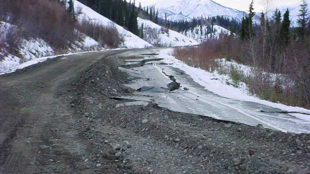 Earthquake in Alaska.