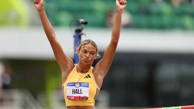 Swimsuit Photo Of U.S. Track Star Anna Hall Goes Viral During Olympics ...