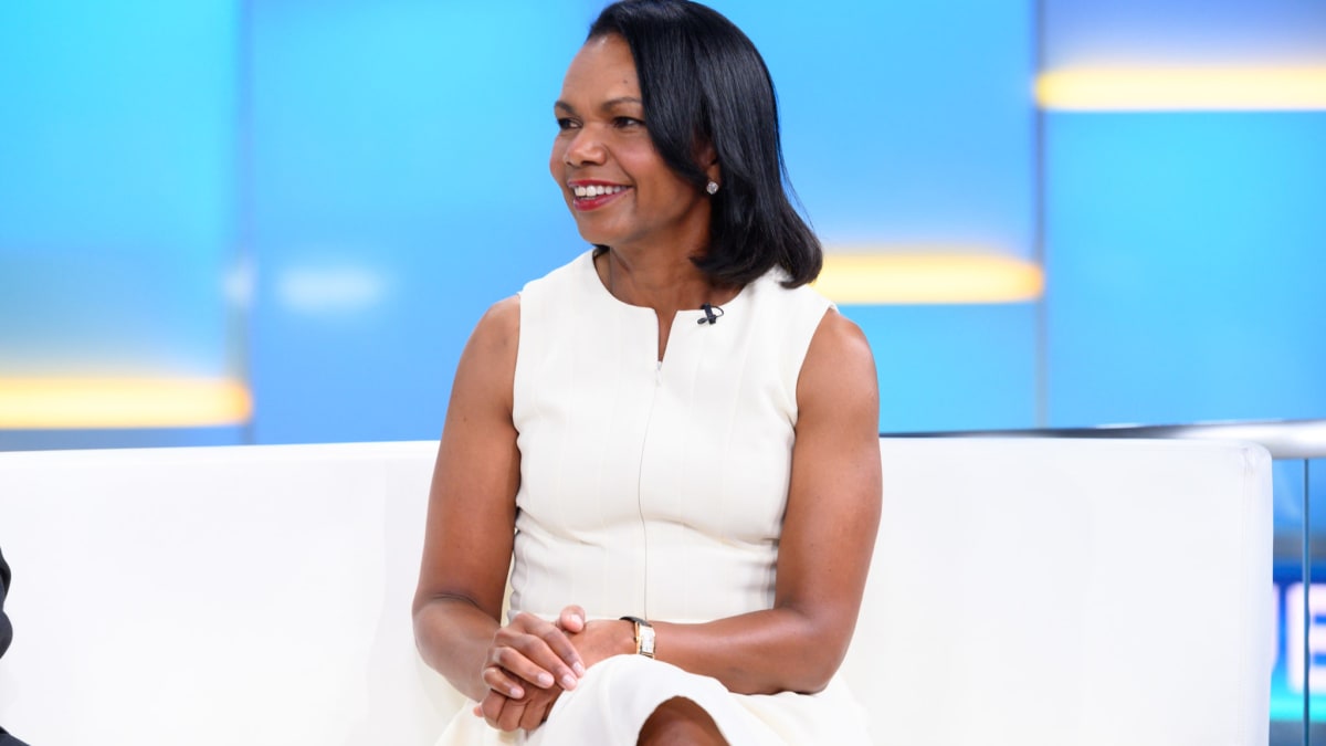 Condoleezza Rice stars in new NFL apparel blitz