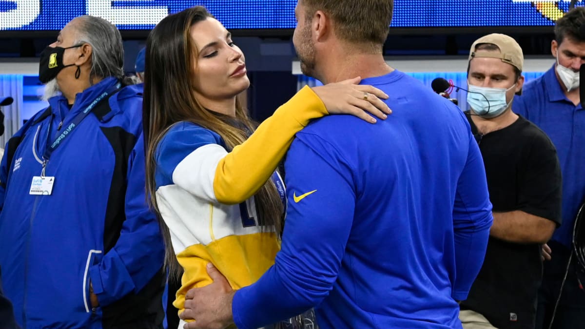 Who is Sean McVay's fiancee? Veronika Khomyn enjoys we time with Rams coach  ahead of Super Bowl