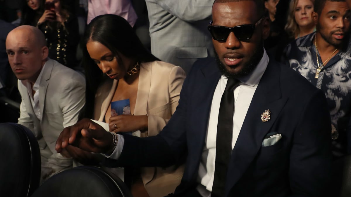 Look: LeBron James' Pre-Game Outfit Going Viral Tonight - The Spun