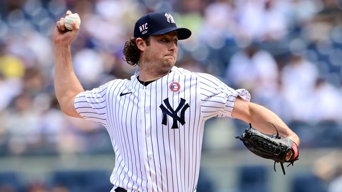 Yankees' Gerrit Cole upset by four-minute delay to start game