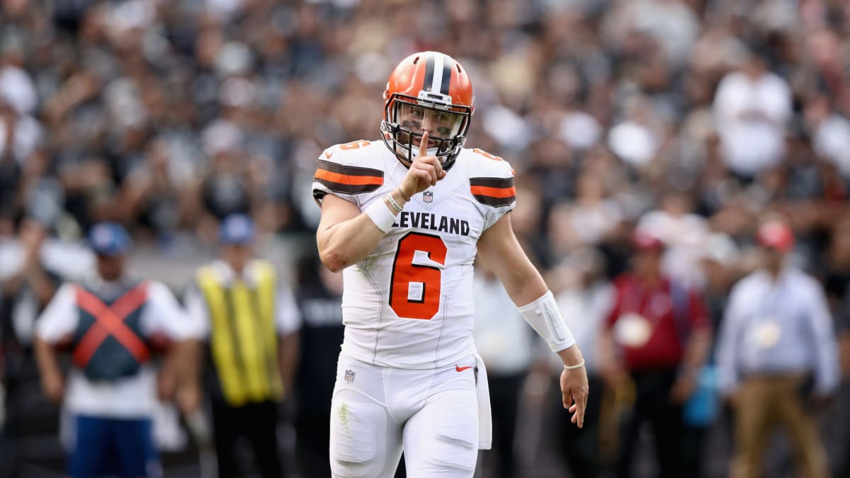 Cleveland radio host eats poop after Browns draft Baker Mayfield