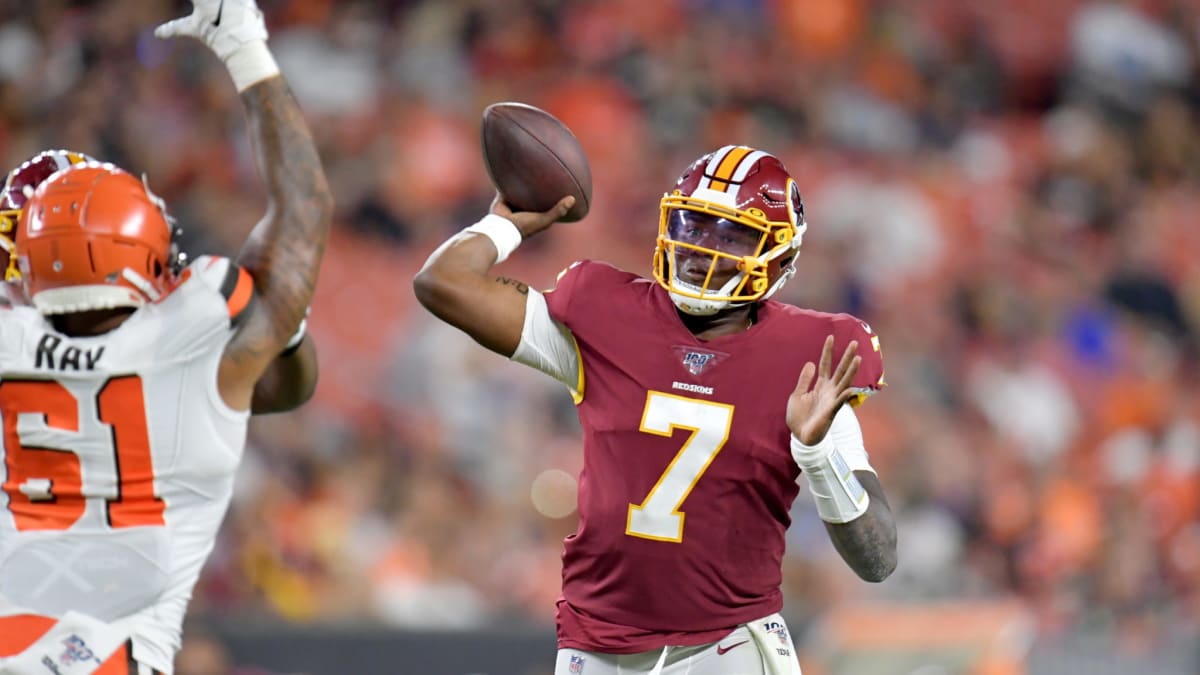 Dwayne Haskins' first Redskins start might get pushed back