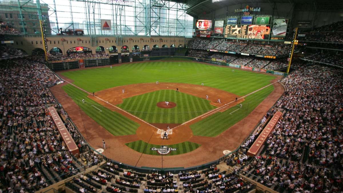 Minute Maid Park Game 5 of the 2017 World Series Photo Print - Item #  VARPFSAAUR087 - Posterazzi