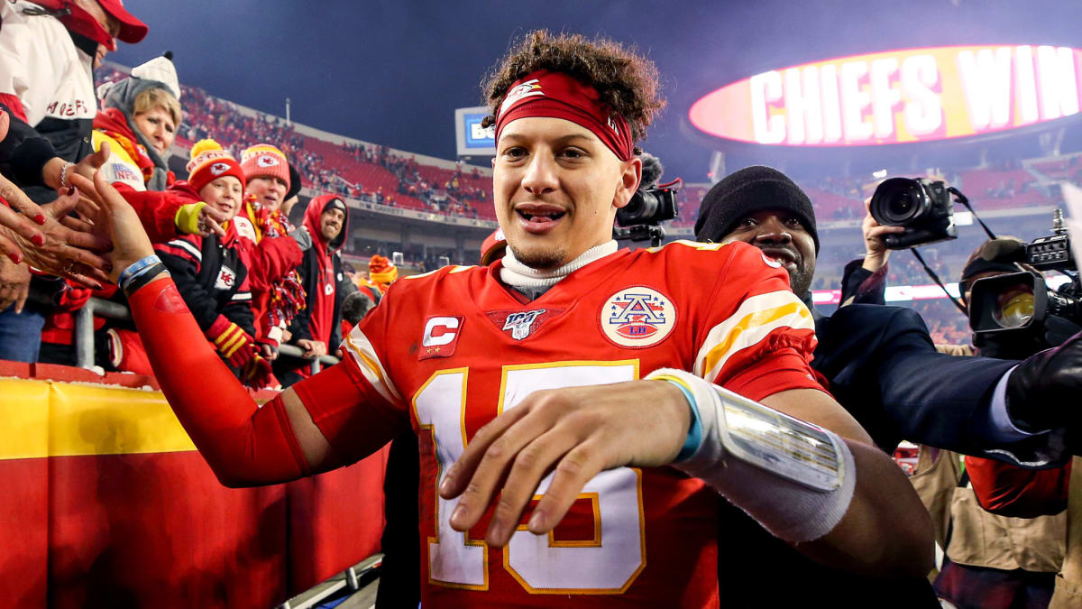 Kansas City Chiefs Fans - Daytona Beach  Patrick Mahomes in A FISTFUL OF  TOUCHDOWNS: