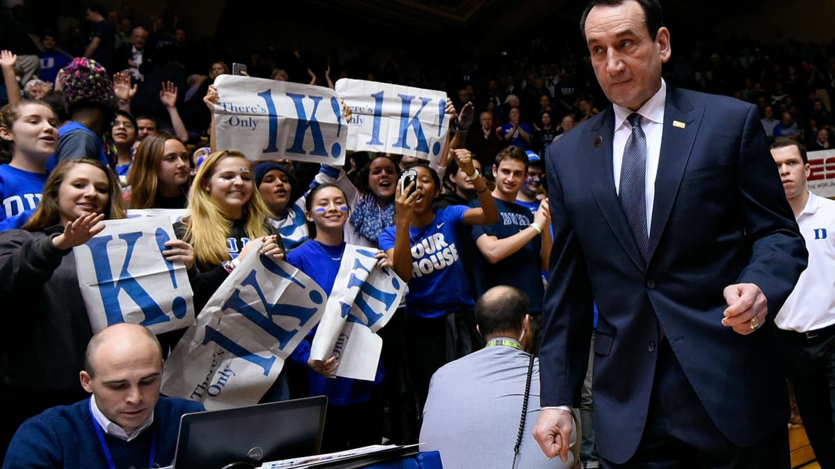 Coach K Had A Message For Duke's Students On Sunday - The Spun: What's  Trending In The Sports World Today