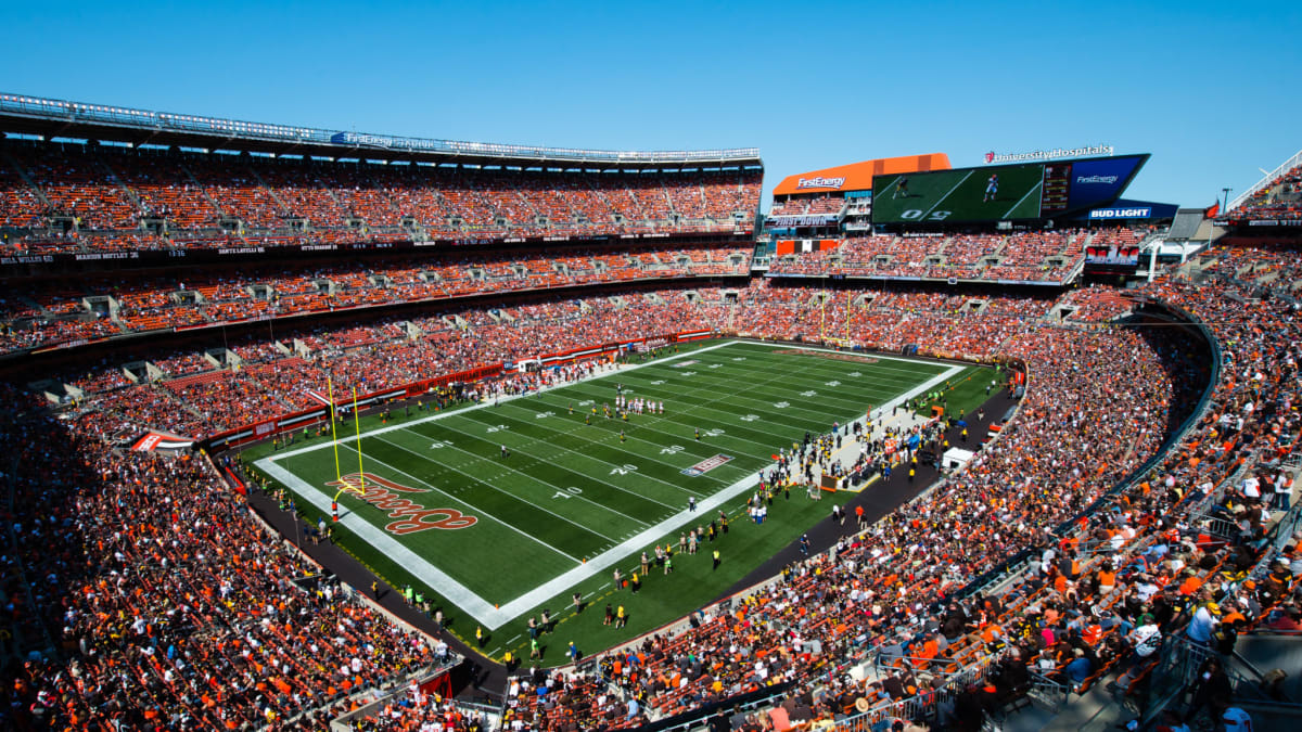 Browns Grounds Crew resods FirstEnergy Stadium