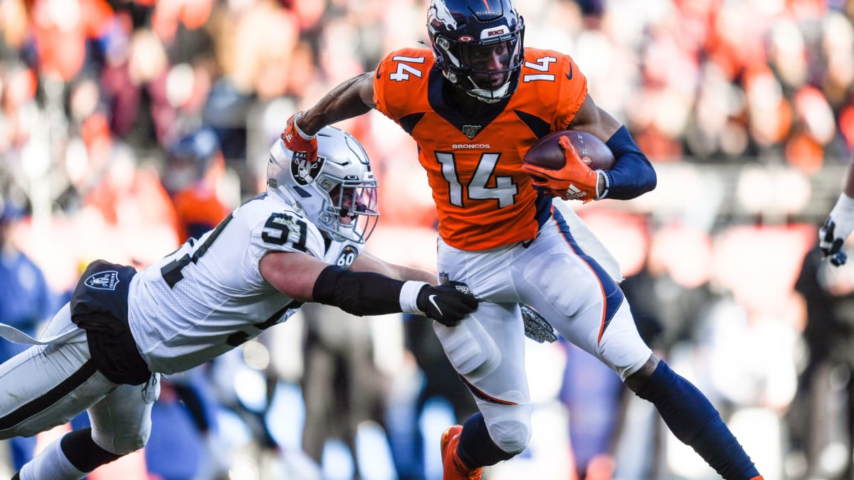 Broncos top WR Courtland Sutton is out for the season