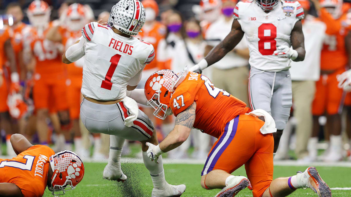 Clemson bruised Justin Fields' body, but Ohio State's QB broke the