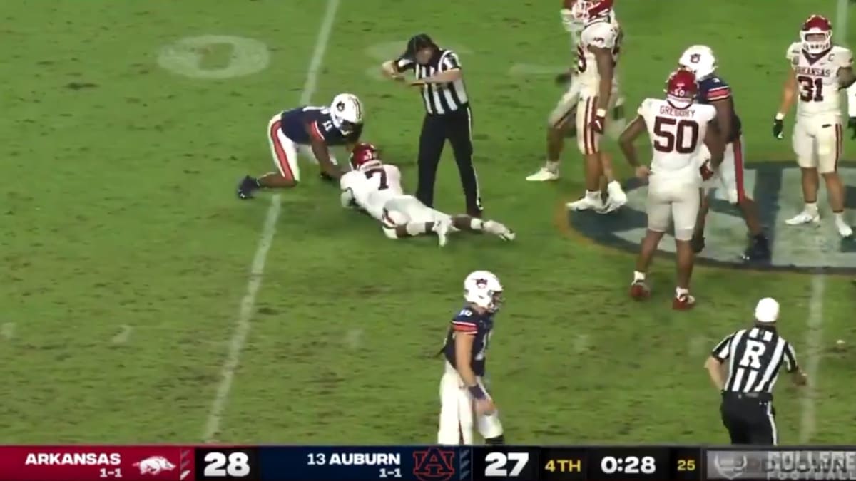 After Arkansas-Auburn, the SEC Misfired on Who Really Should Have Been  Fined - Best of Arkansas Sports