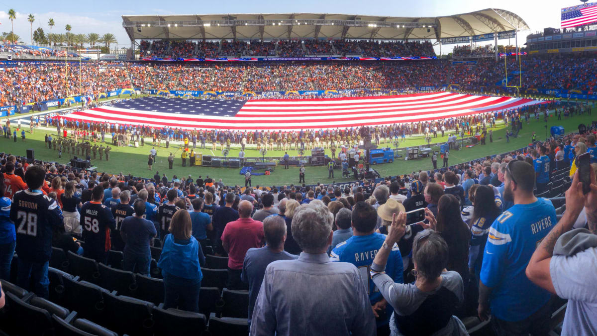 Chargers' debut shows off StubHub Center, but fan turnout still mixed –  Press Enterprise