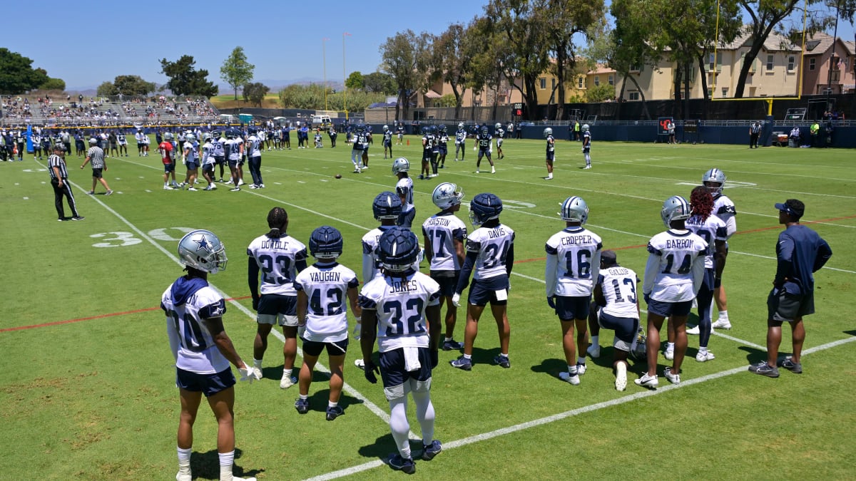 Dallas Cowboys break camp in Oxnard Tuesday