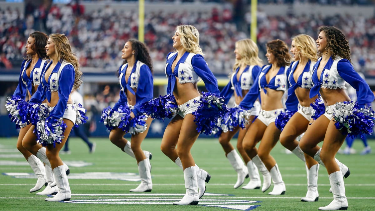 Dallas Cowboys Cheerleaders at football games