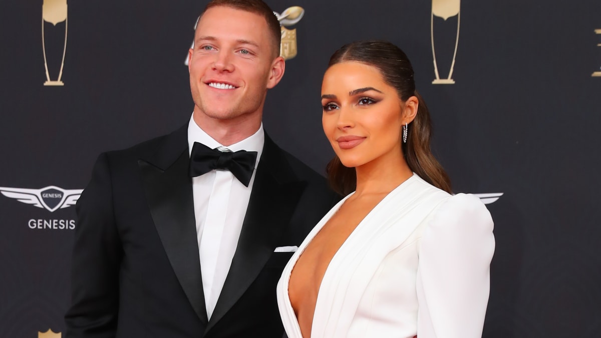 NFL star Christian McCaffrey accidentally injured model wife