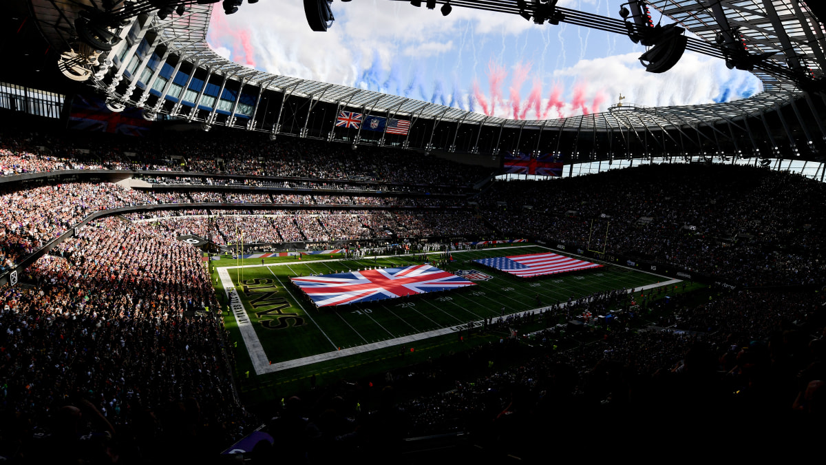 Green Bay Packers and New Orleans Saints to play games at Tottenham Hotspur  Stadium as first teams in NFL International Series are announced for London  games