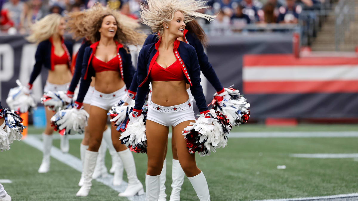 patriots cheerleaders uniform