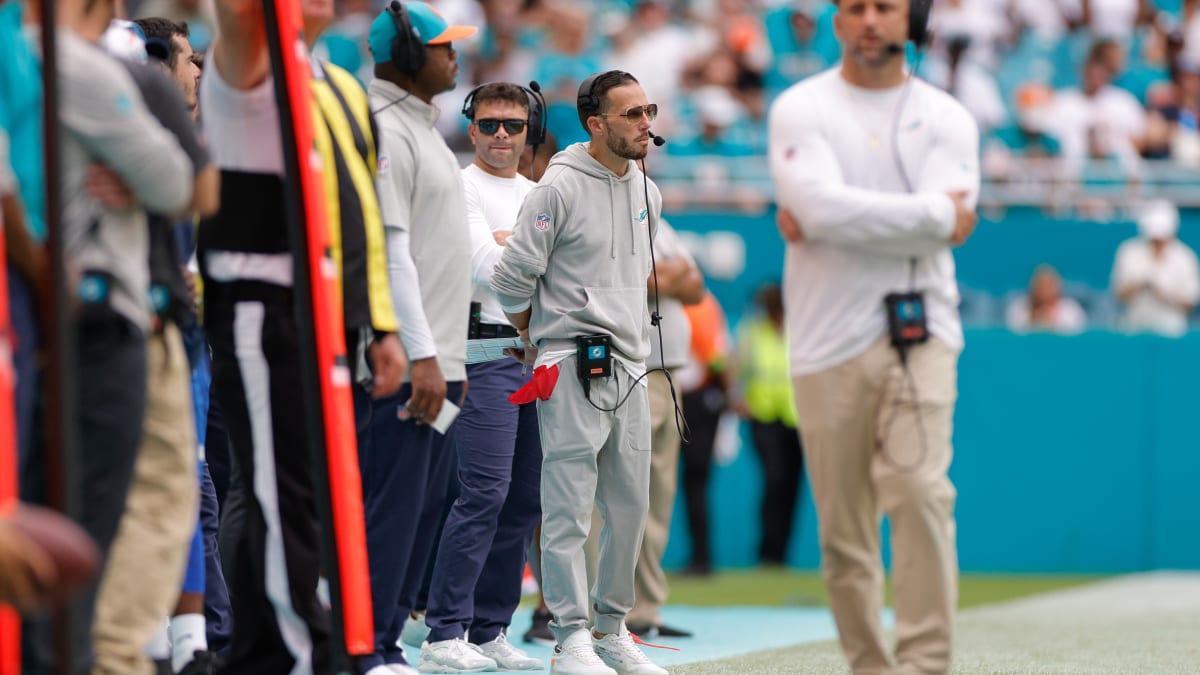 Dolphins coach slammed for 'unprofessional' actions on sideline as