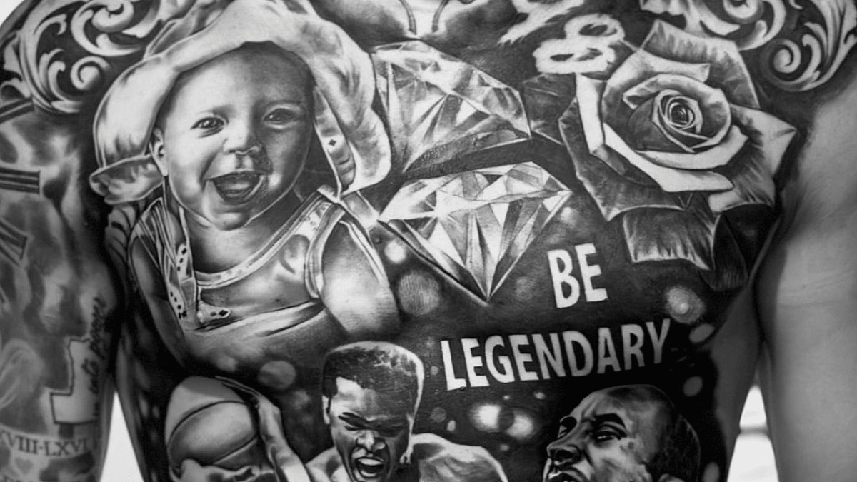 NFL Star Maxx Crosby Gets Massive Torso Tat With Tributes To Jordan, Ali &  Kobe