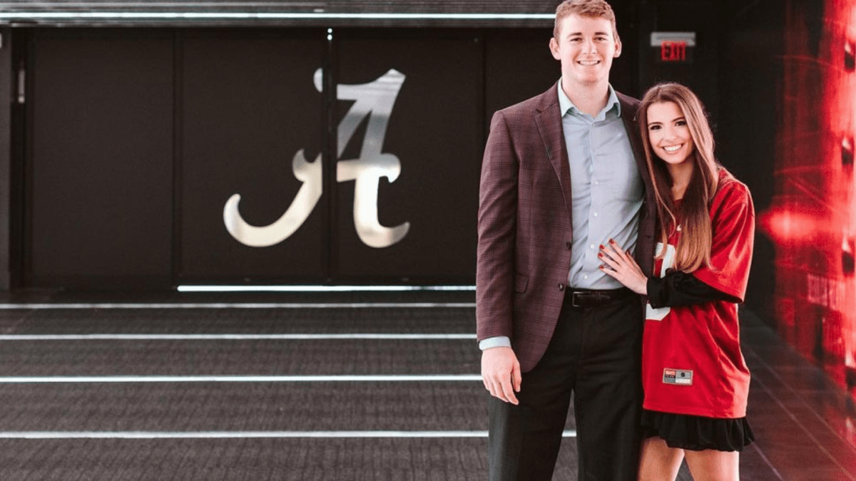 Mac Jones' girlfriend Sophie Scott teases her 2021 NFL Draft look