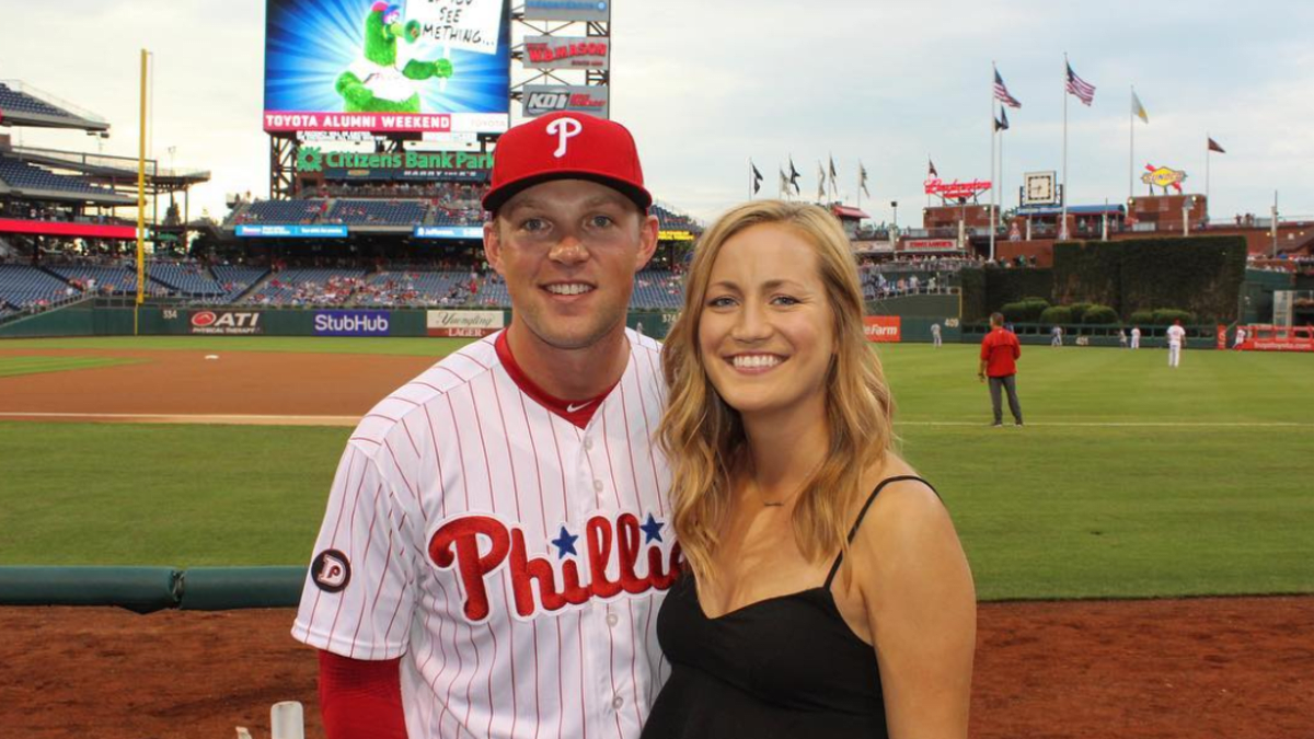 Rhys Hoskins ties the knot with longtime girlfriend Jayme Bermudez on  Saturday – NBC Sports Philadelphia