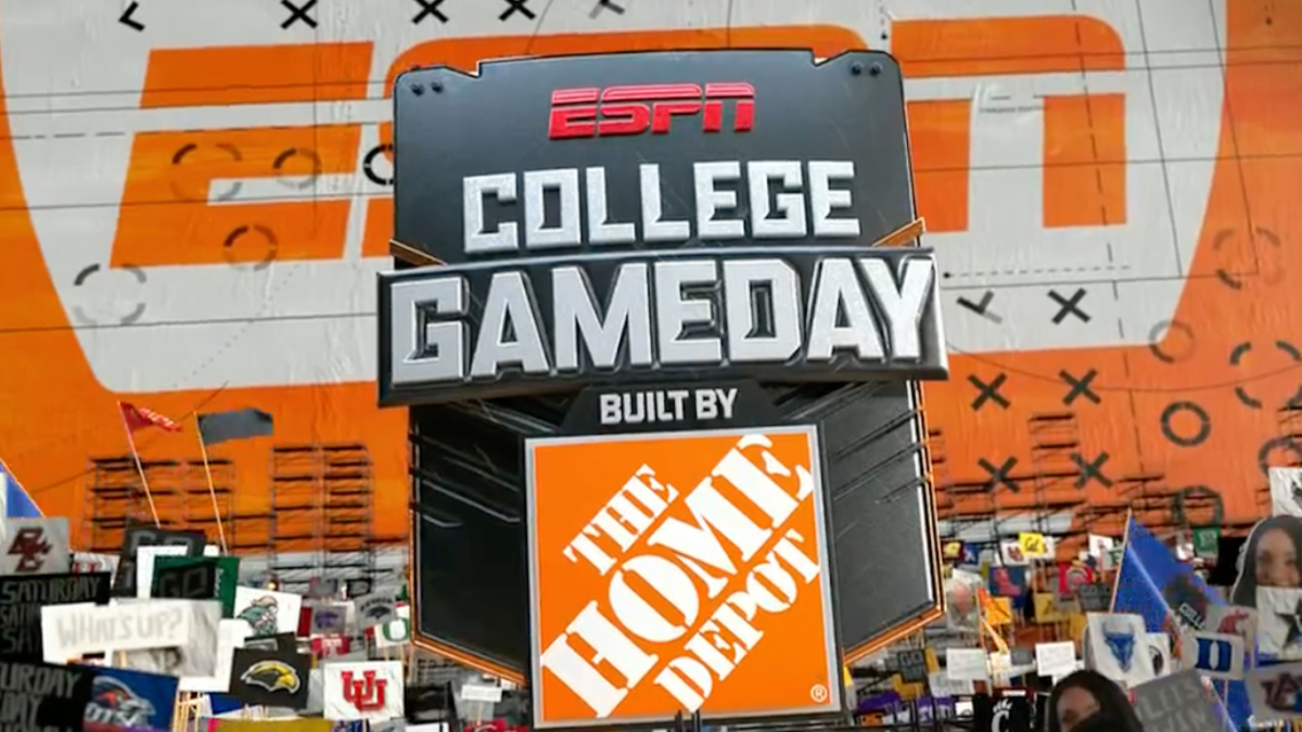 Personalities Pull Up for ESPN's College GameDay Built by The Home