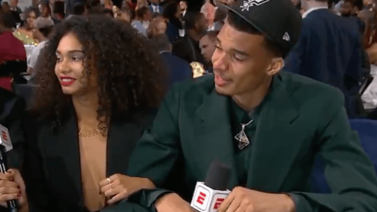 Victor Wembanyama's sister going viral at the 2023 NBA Draft; who