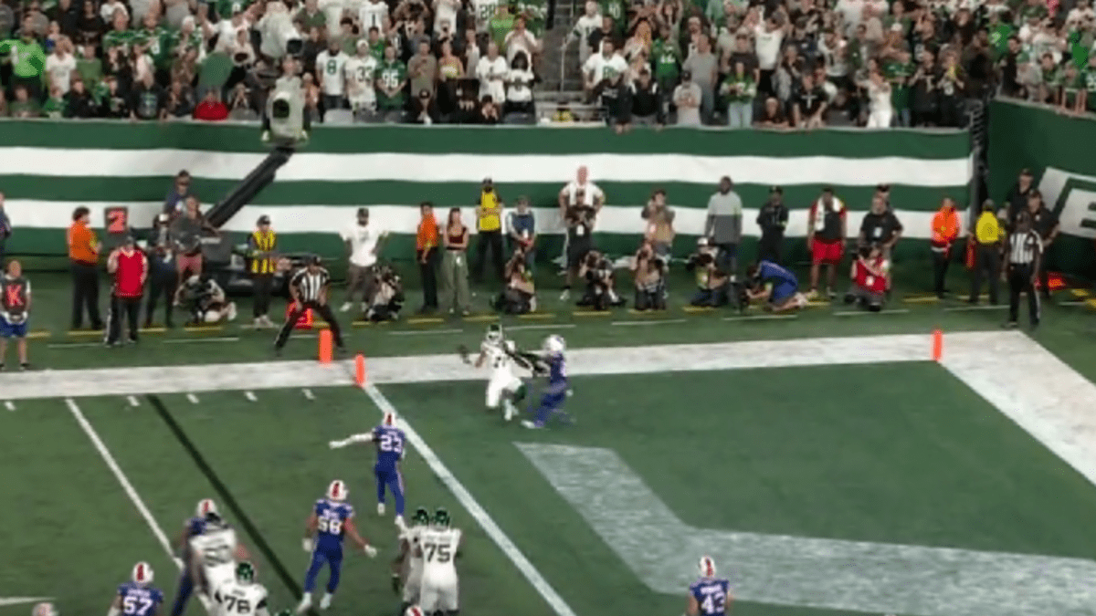 Ohio State Football: Garrett Wilson makes insane catch to help Jets beat  Bills