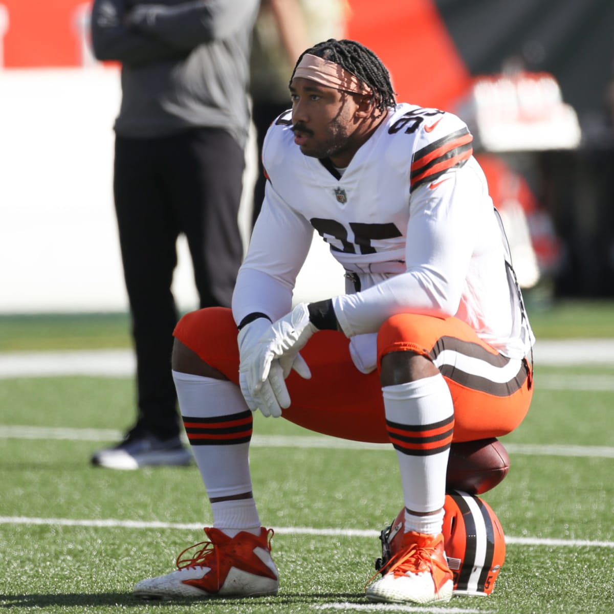 Myles Garrett released from hospital after car crash: Cleveland Browns  defensive end has non-life-threatening injuries, NFL News