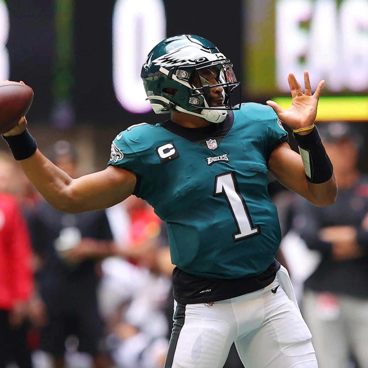 Philadelphia Eagles starting QB Jalen Hurts stars for NFL Salary