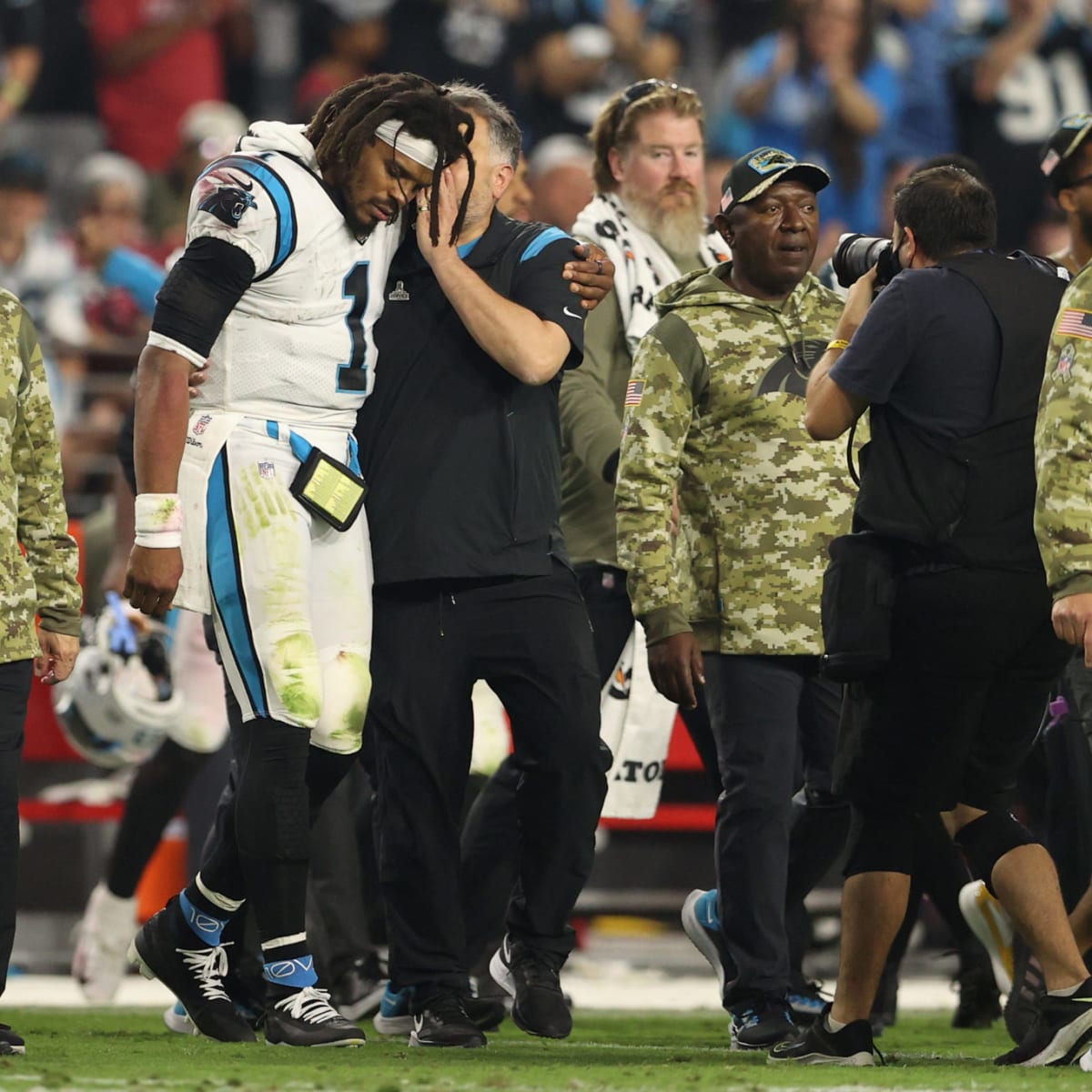 Panthers QB Newton ruled out for Sunday's game vs Arizona