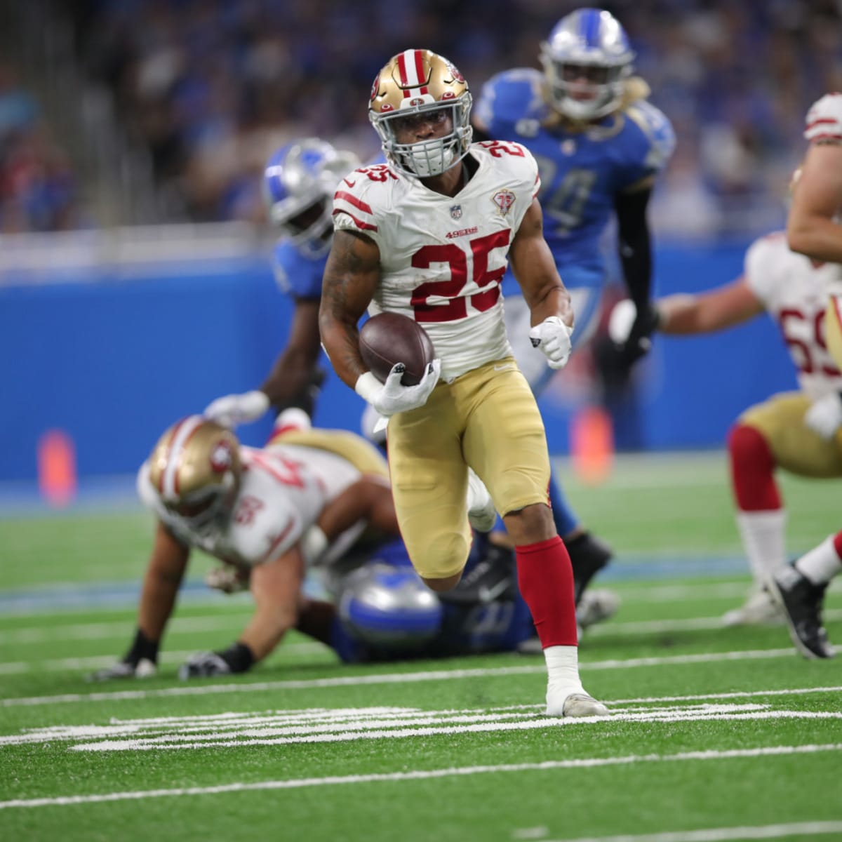 Elijah Mitchell out for 49ers in NFC Championship vs. Eagles